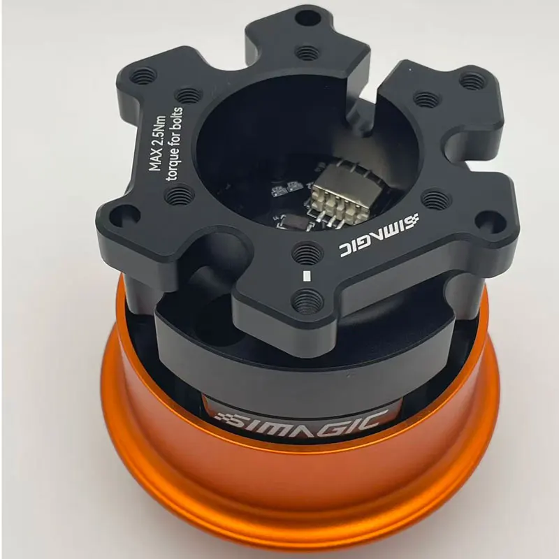 Simagic QR-A Quick Release Adapter for Simagic Alpha EVO Series (only supports alpha evo) Wheel Base & Steering Wheels