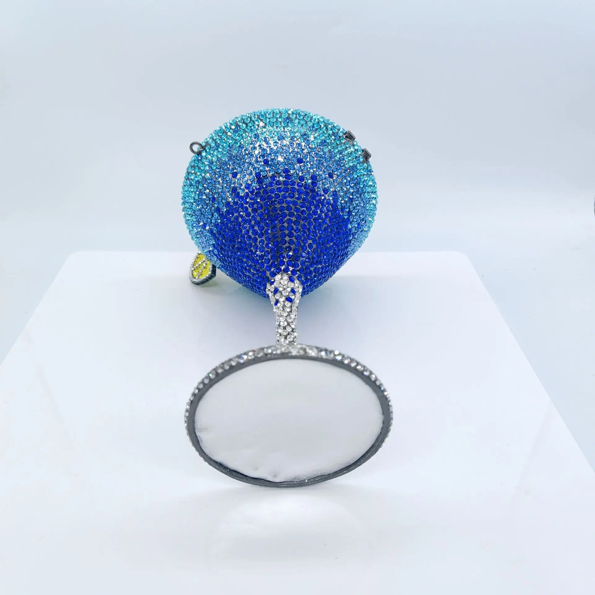 Jewels Martini Handtasche Diamant-Abendtaschen Kristall-Braut-Handtasche Dinner-Clutches Schmucktaschen Strass-Party-Clutch-Taschen – Detail 6