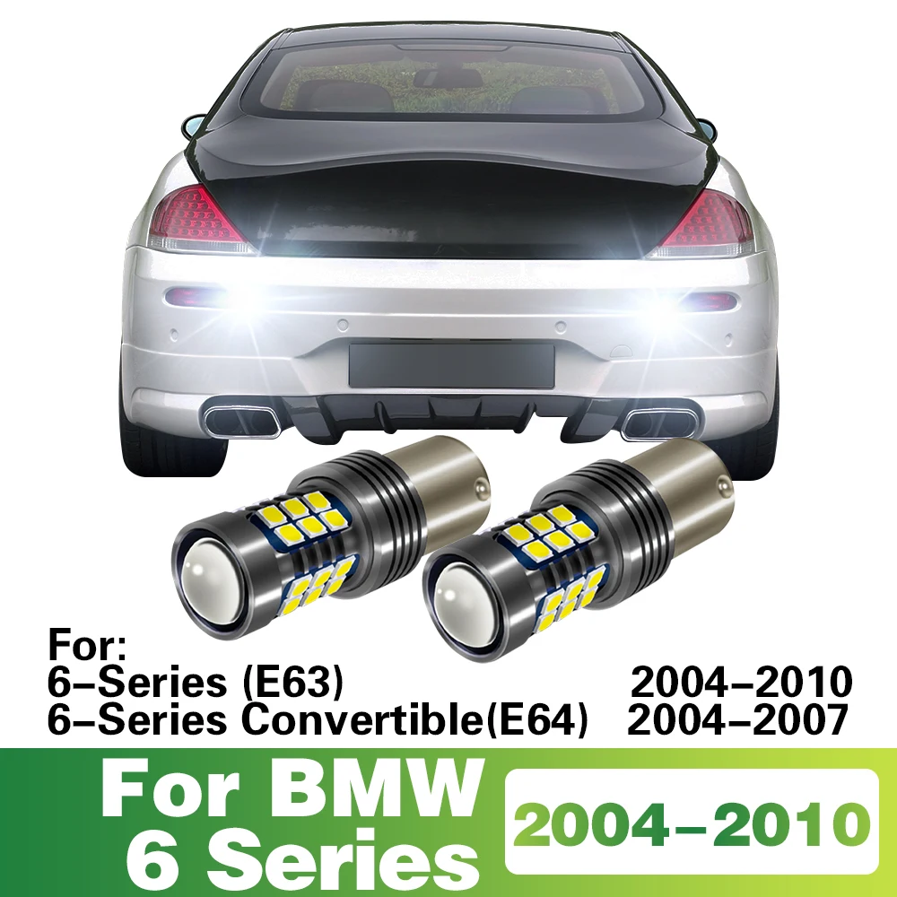 

2 Pcs 1156 Signal-Lamp LED Bulb Car Reverse Light Tail Lamp Accessories For BMW 6-Series E63 Convertible E64 2004 2005 2006 2007