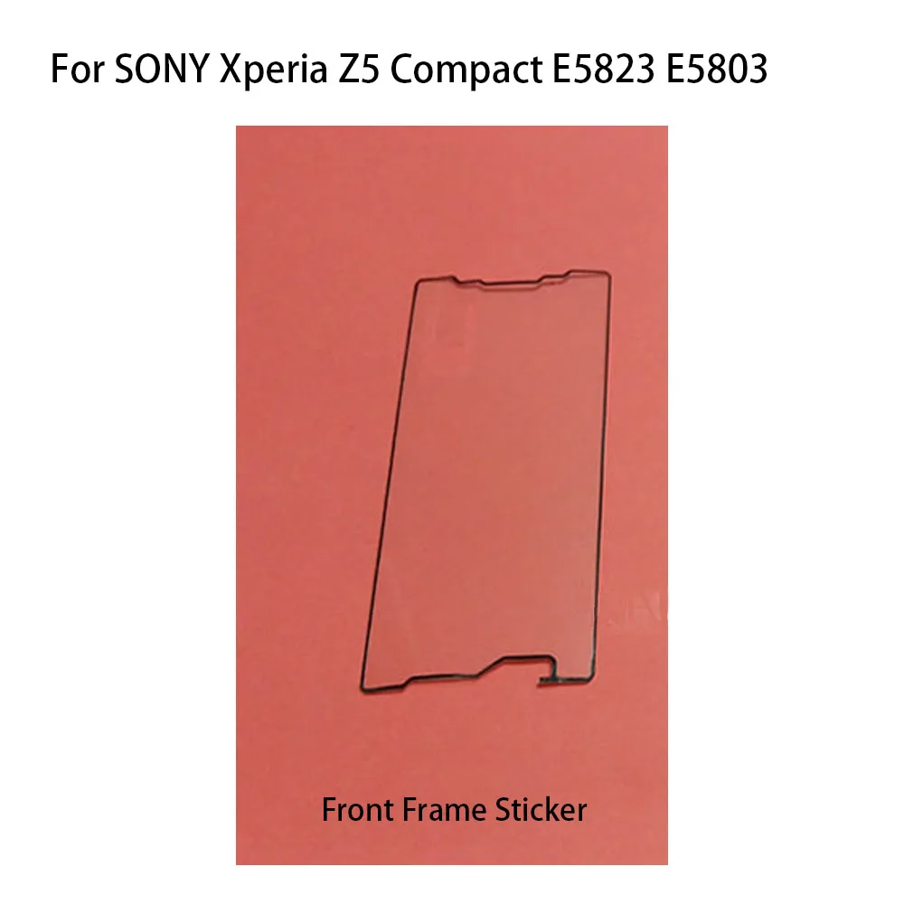 Adhesive Tape For SONY Xperia Z5 Compact E5803 E5823 Z5mini Z5C Front LCD Display Screen + Back Cover Adhesive Tape Sticker