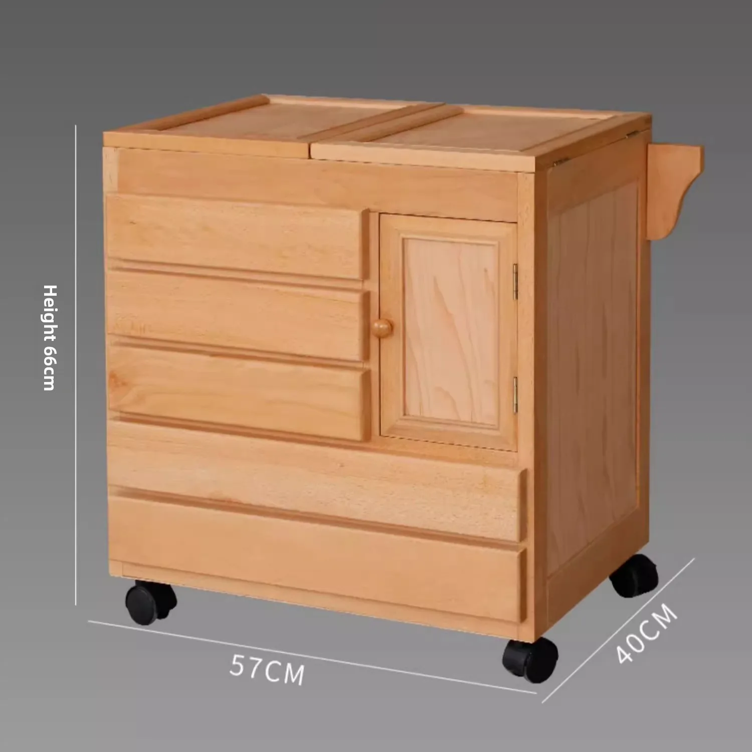 

Beech tool cart special painting cart upgraded reinforced multi-function, storage small trolley movable storage shelf