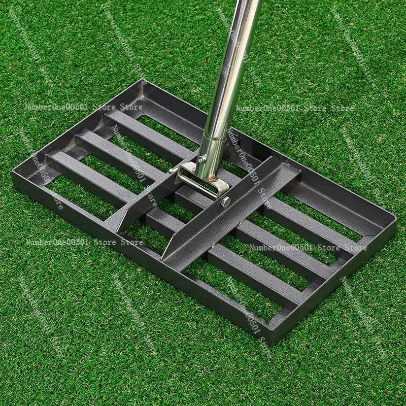 Golf Lawn Leveler Horizontal Rake Flat Stainless Steel Finisher Garden Tools