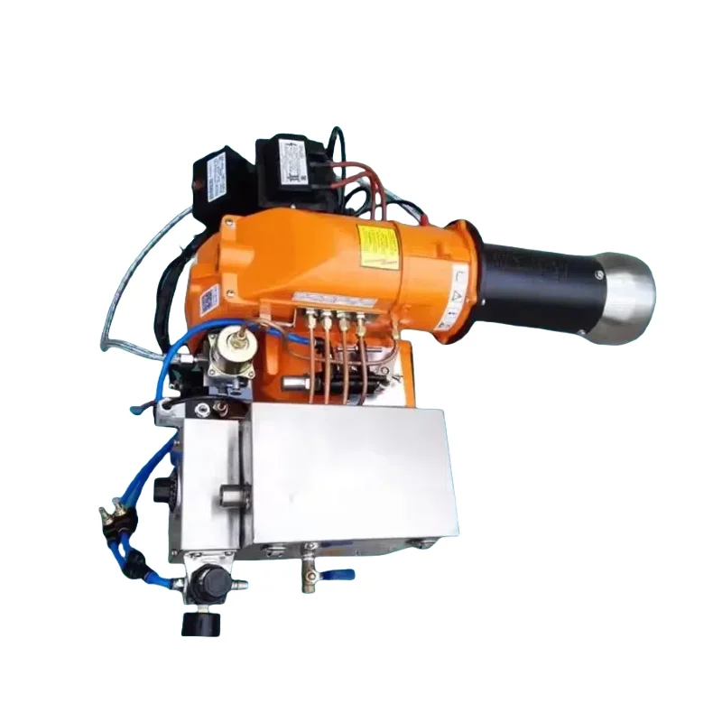 Dual-Stage 345kw Used Waste Oil Burner Heavy Oil Fuel Heater Air Atomization Multiple Fuel Burning Parts For Restaurant Boiler