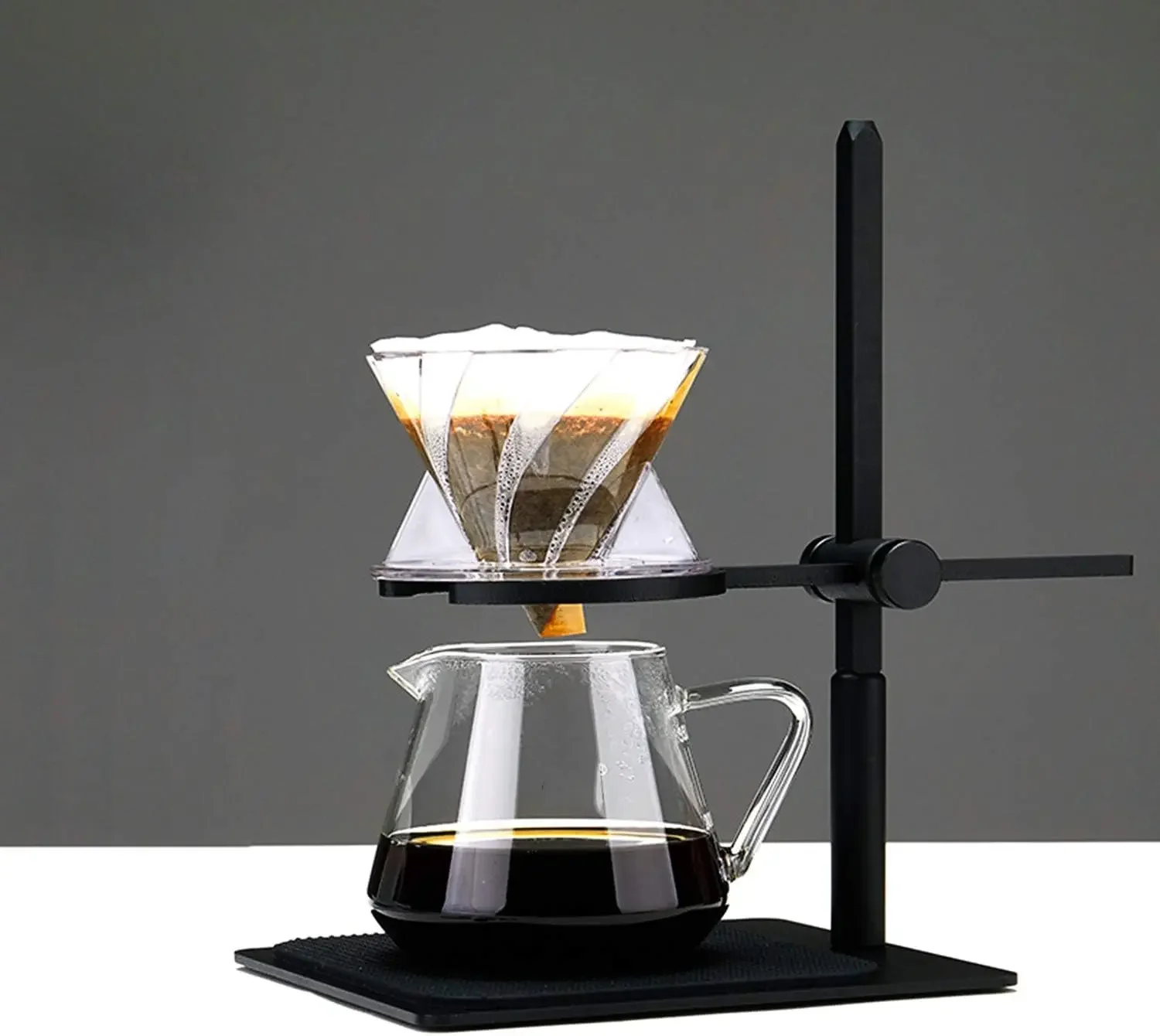 Pour Over Coffee Station Coffee Dripper Stand Adjustable Coffee Filter Holder