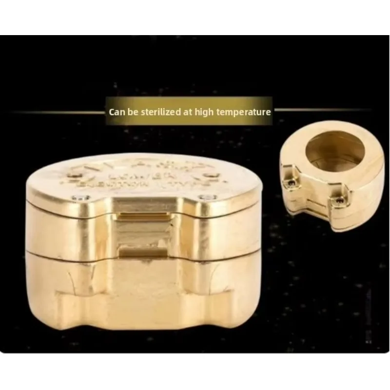Dental Zinc Alloy Flask, 1 Pc Non-Stick Denture Flask for Dental Laboratory Compression Acrylic Processing