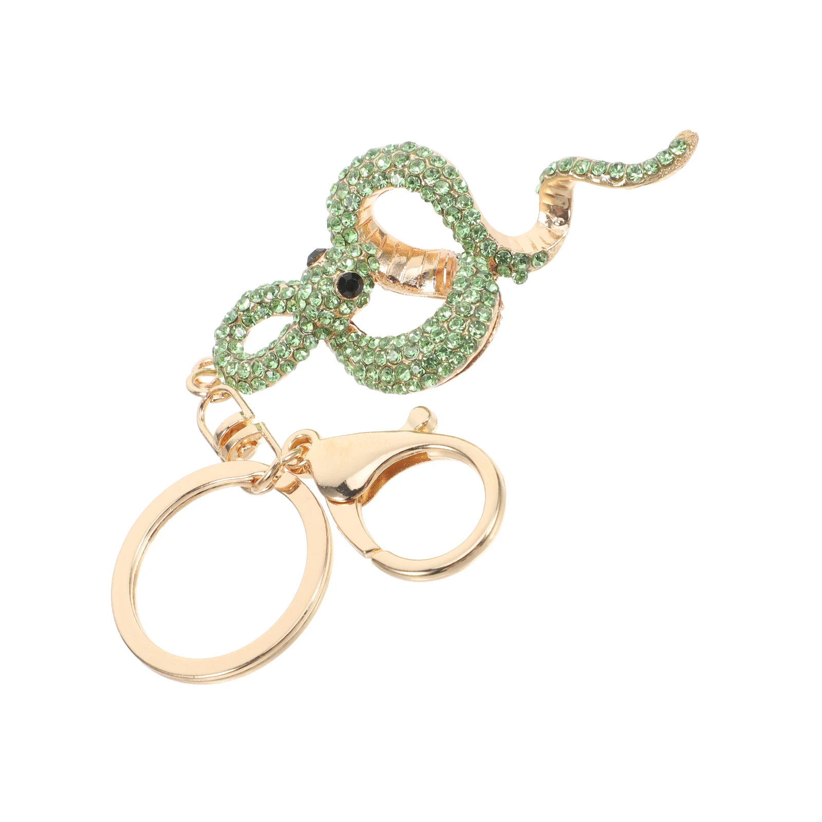 

Snake Keychain Design Purse Key Charms New Year Snake Keychain Charm Bling Keychains New Year Decorative Accessories