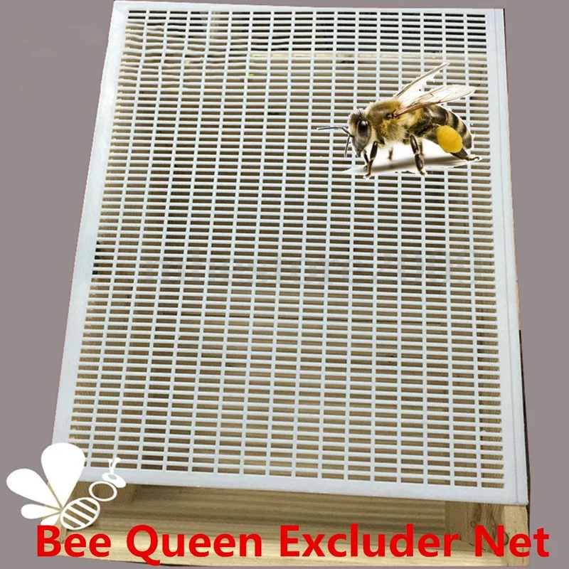 10-Frame Plastic Bee Queen Excluder Trapping Net Grid Beekeeping Tool Plastic Equipment Beekeeper Accessories 41*51cm Honey