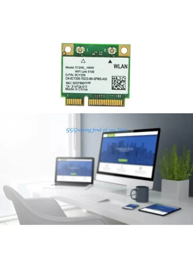 

Сетевой адаптер H9EB 300M 2 4 Двойной диапазон mini PCI-E Wi-Fi LAN Ethernet Card Wireless