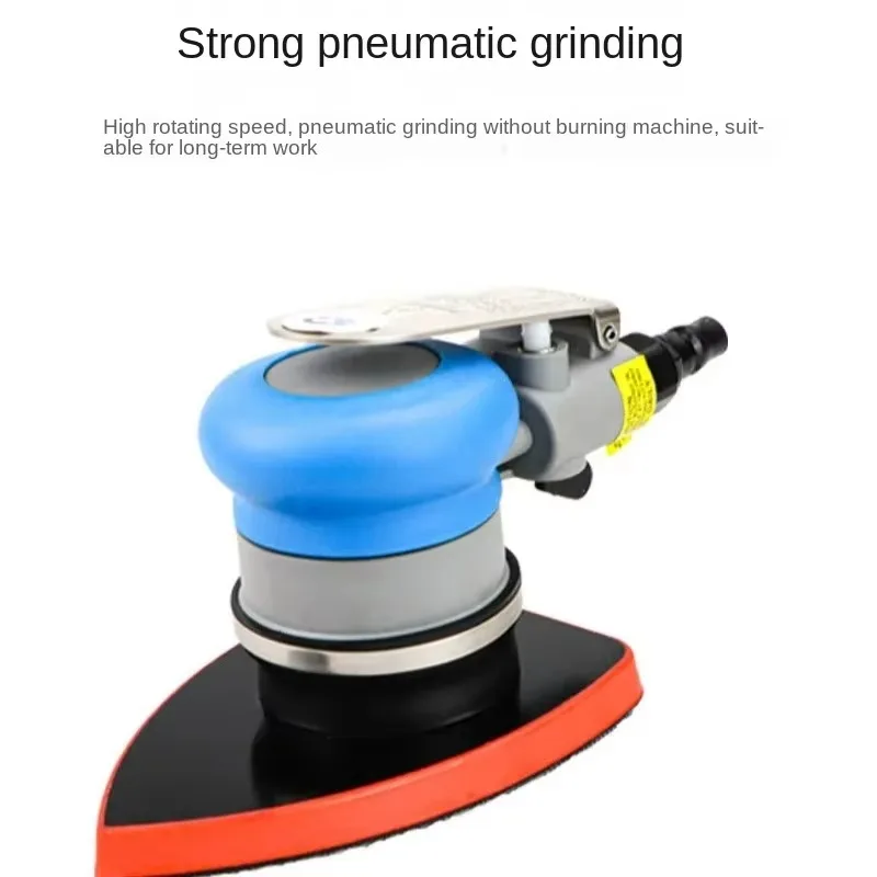 Triangle 90 130mm Pneumatic Sander Polishing Tool for Car Seat Sanding Finishing
