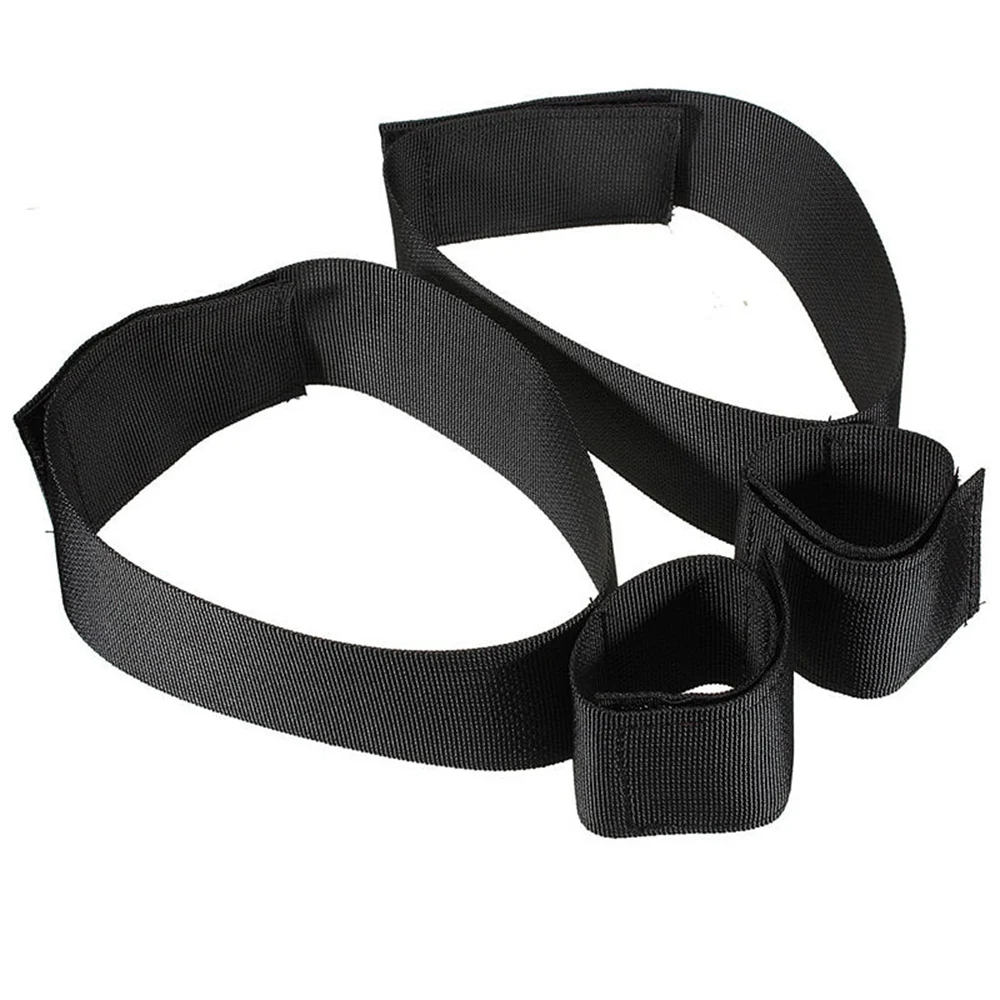 BDSM Restraints Set - Adjustable Wrist&Thigh Cuffs -Bondage Sex Toys For Couples