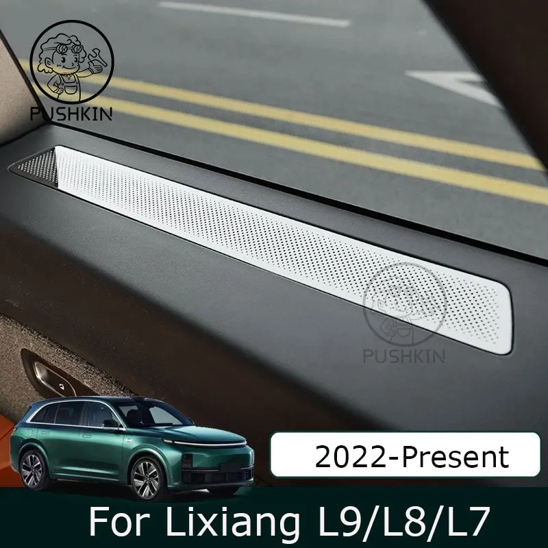 

For Leading Ideal LiXiang L7 L8 L9 2022 2023 2024 2025 side window Air Conditioning Vent Protective Cover Sticker Accessories