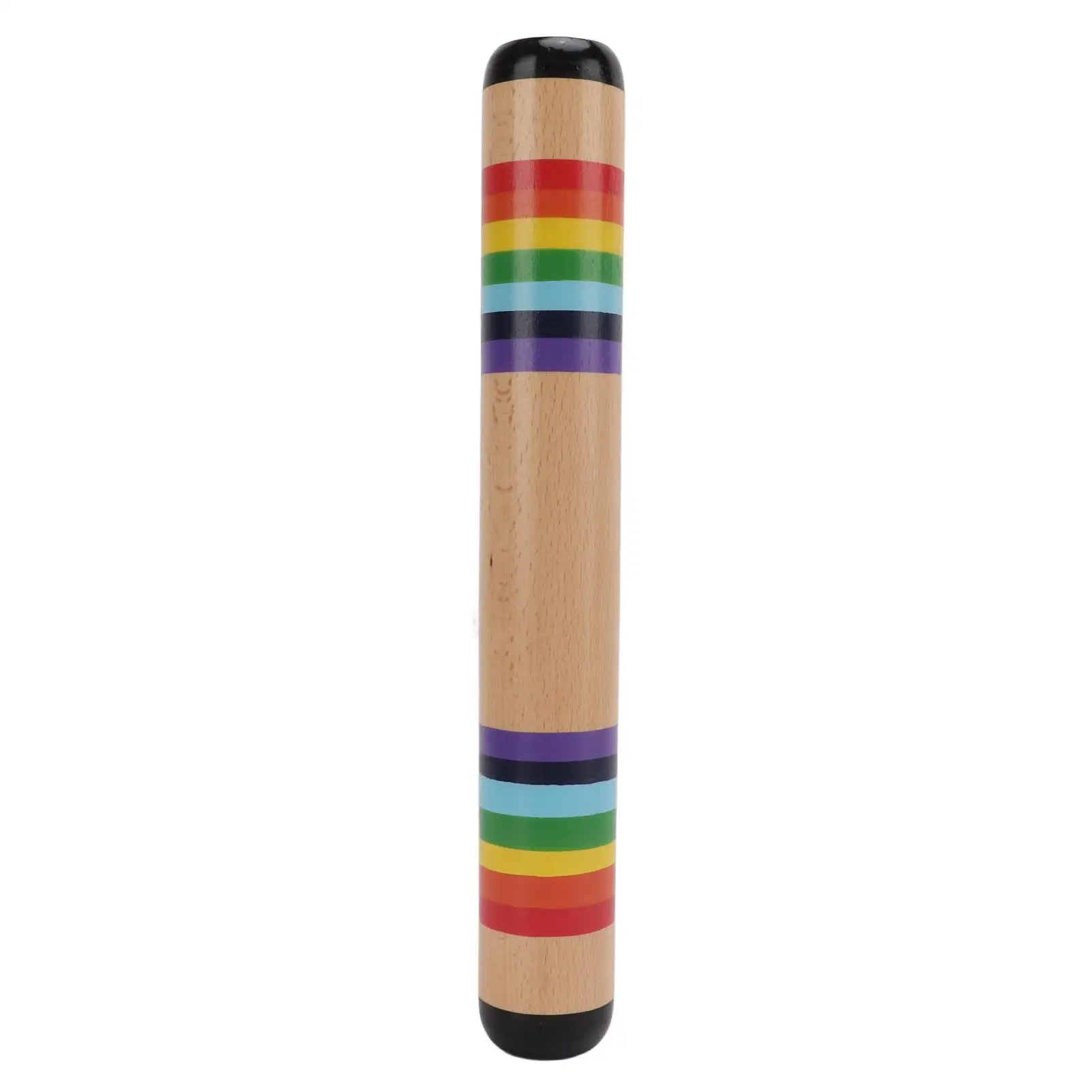 Wooden Rain Stick Musical Toy - Baby Rattle Shaker Percussion Instrument for Kids - Orff Music Learning