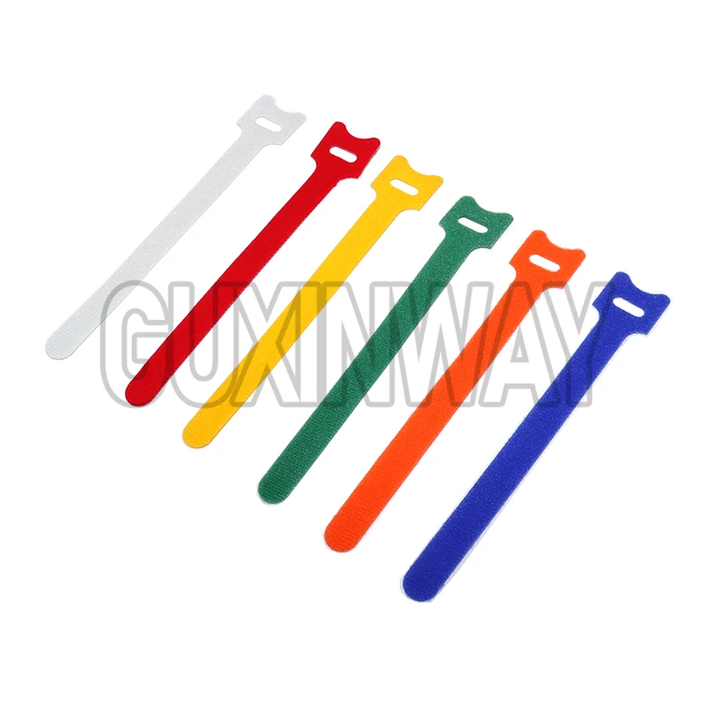 50pcs Reusable Hook and Loop Cable Ties Fastening Straps Multi-Purpose Wire Organizers for Computer/TV/Electronic Devices view 3