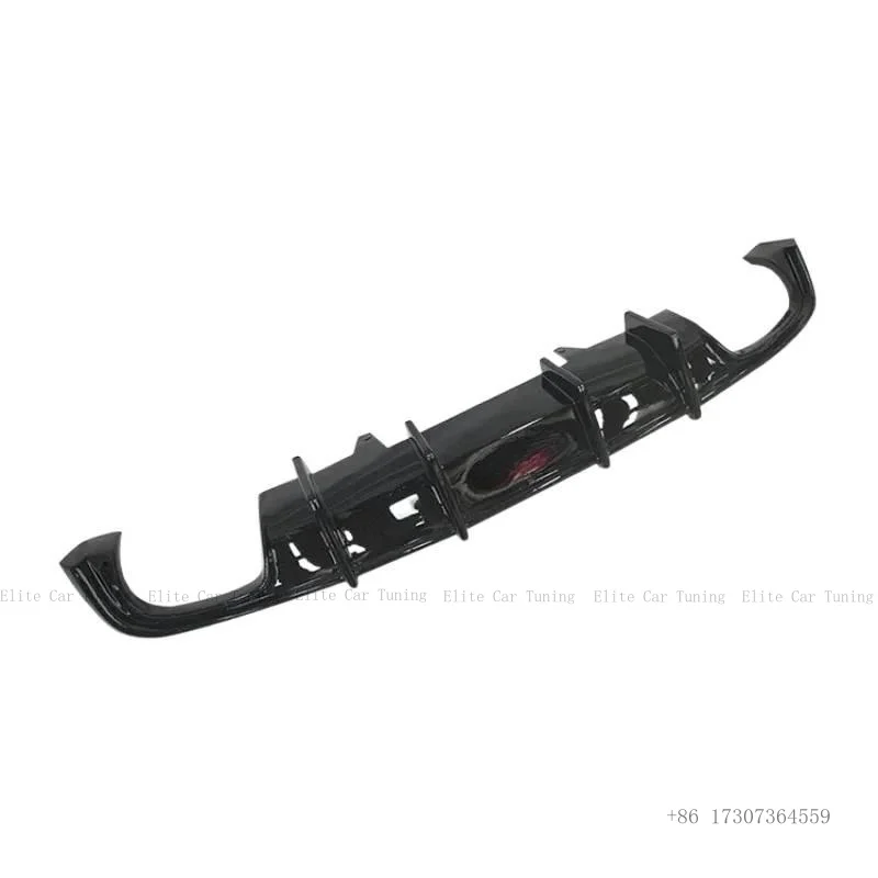 

KB Style ABS Black Rear Lip Diffuser for A4 B9 Sports 2017-2019 Rear Bumper Replacement