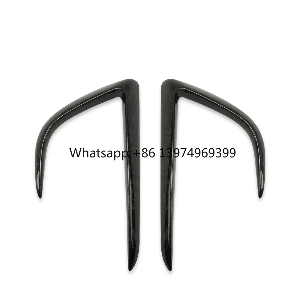 Front Bumper Vent for Tesla Model Y Ventilation Airflow Engine Hood Vent Decoration