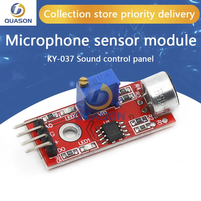 High Sensitivity Sound Microphone Sensor Detection Module For arduino AVR PIC KY-037