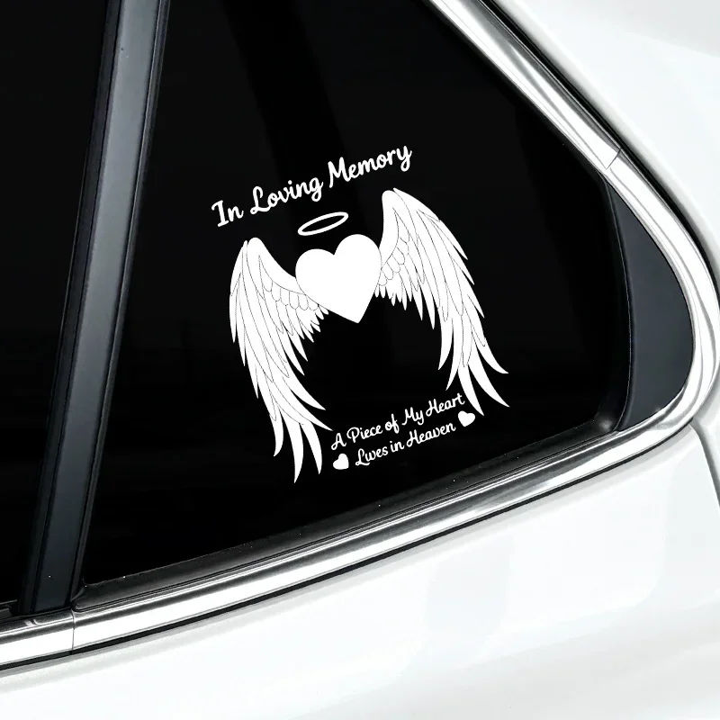 Memorial Tribute Sticker In Loving Memory Waterproof Vinyl Decal for Motorcycle Fairing Top Case Car Window Scooter Decor