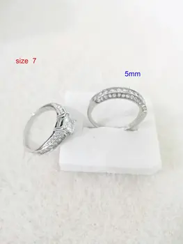 pezzi/set anelli di fidanzamento e matrimonio Alliance per donne, anelli per dita, regali per feste, regali di nozze, regali di compleanno 10 best sales accessori donna di lusso - №3