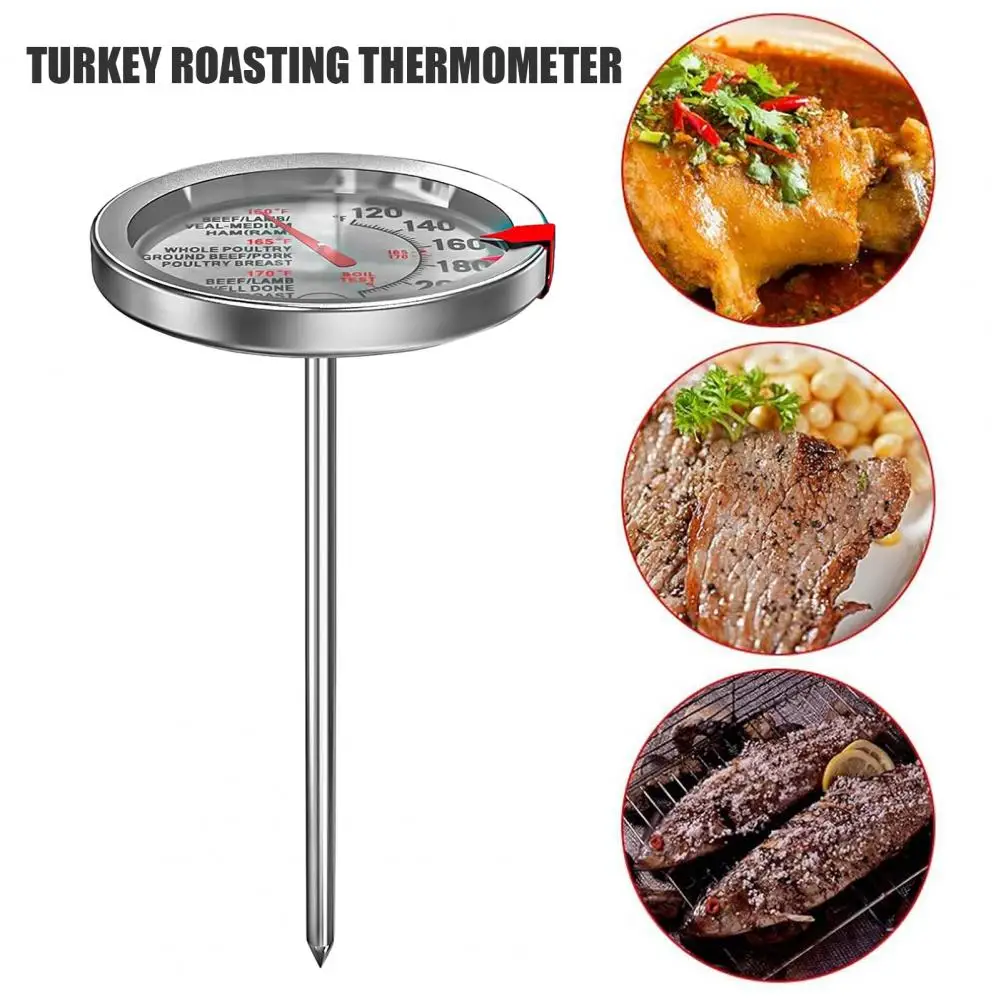 

Пищевой термометр Мгновенное считывание Термометр для мяса Мгновенное считывание Термометр для мяса из нержавеющей стали для выпечки конфет Бытовой