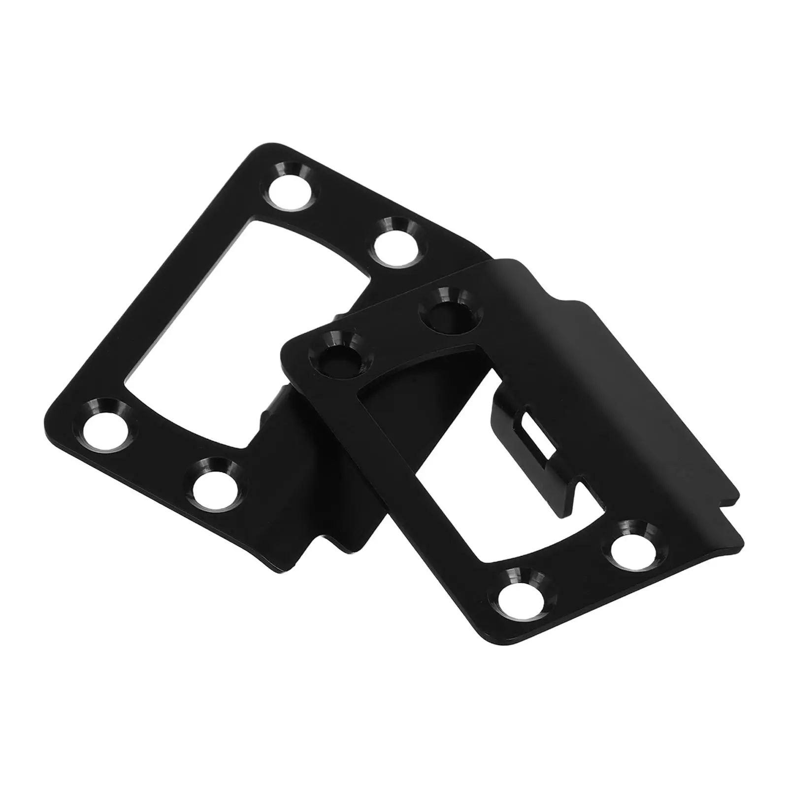 

Door Strike Plate Gasket Striker Knob Lock Black Replacement Parts Security Pull Stainless Steel Universal Compatibility