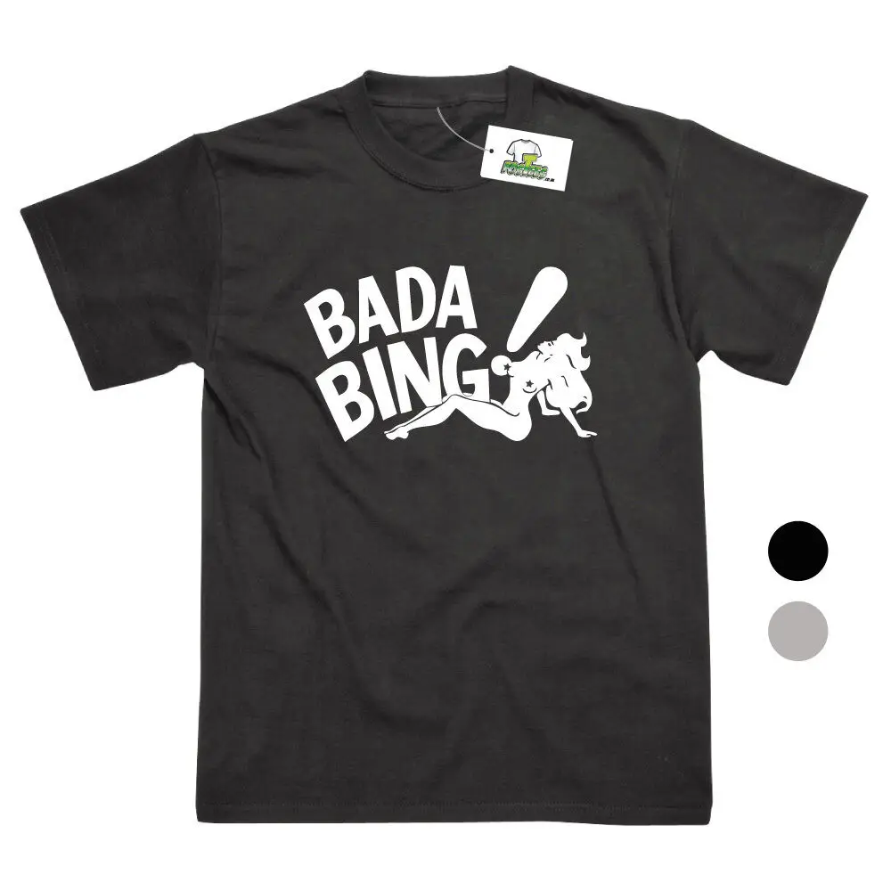 Bada Bing Strip Club Inspired by The Sopranos T Shirt 2 Colours