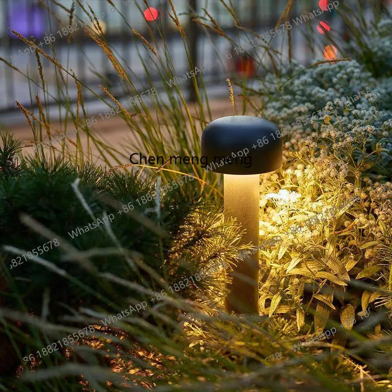 Outdoor lawn villa courtyard garden mushroom lamp outdoor waterproof decorative lamp landscape garden engineering lamp