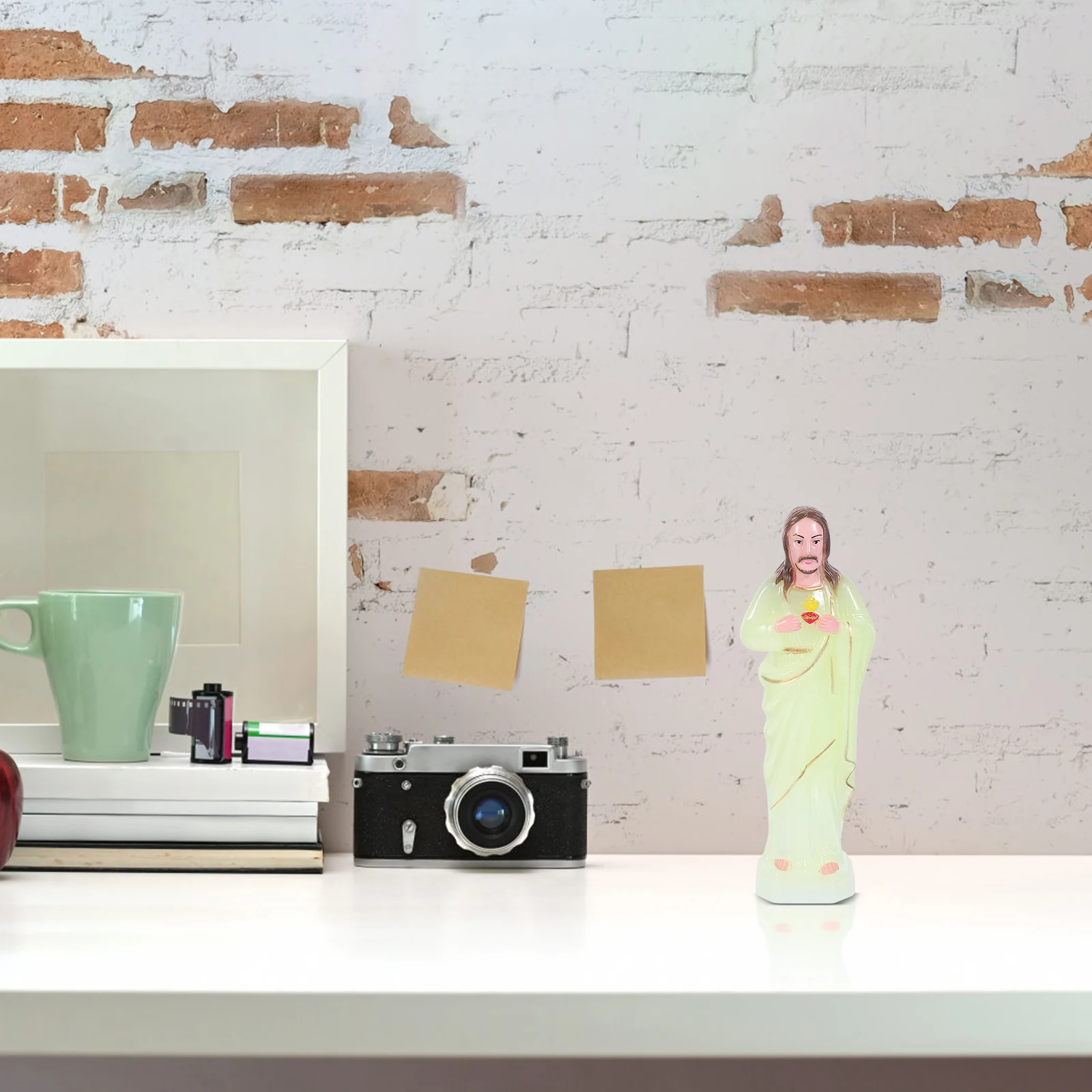 

Heighten Jesus Statue Ornament Child Religious Statues Catholic Plastic Decorative Cabinets Ornaments