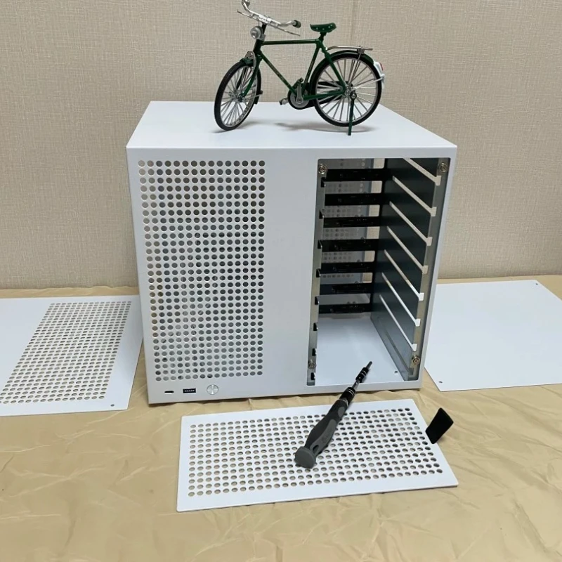 Sagittarius 8-bay NAS Chassis Case, Supports MATX Motherboards
