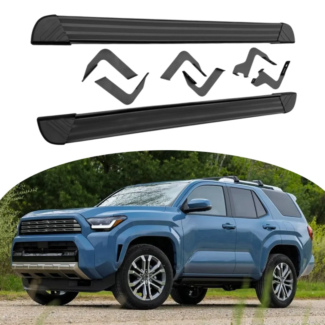 

Обновленная сверхмощная фиксированная дверная боковая ступенька для Toyota 4Runner 4 Runner 2010-2023 2024, алюминиевые подножки педали