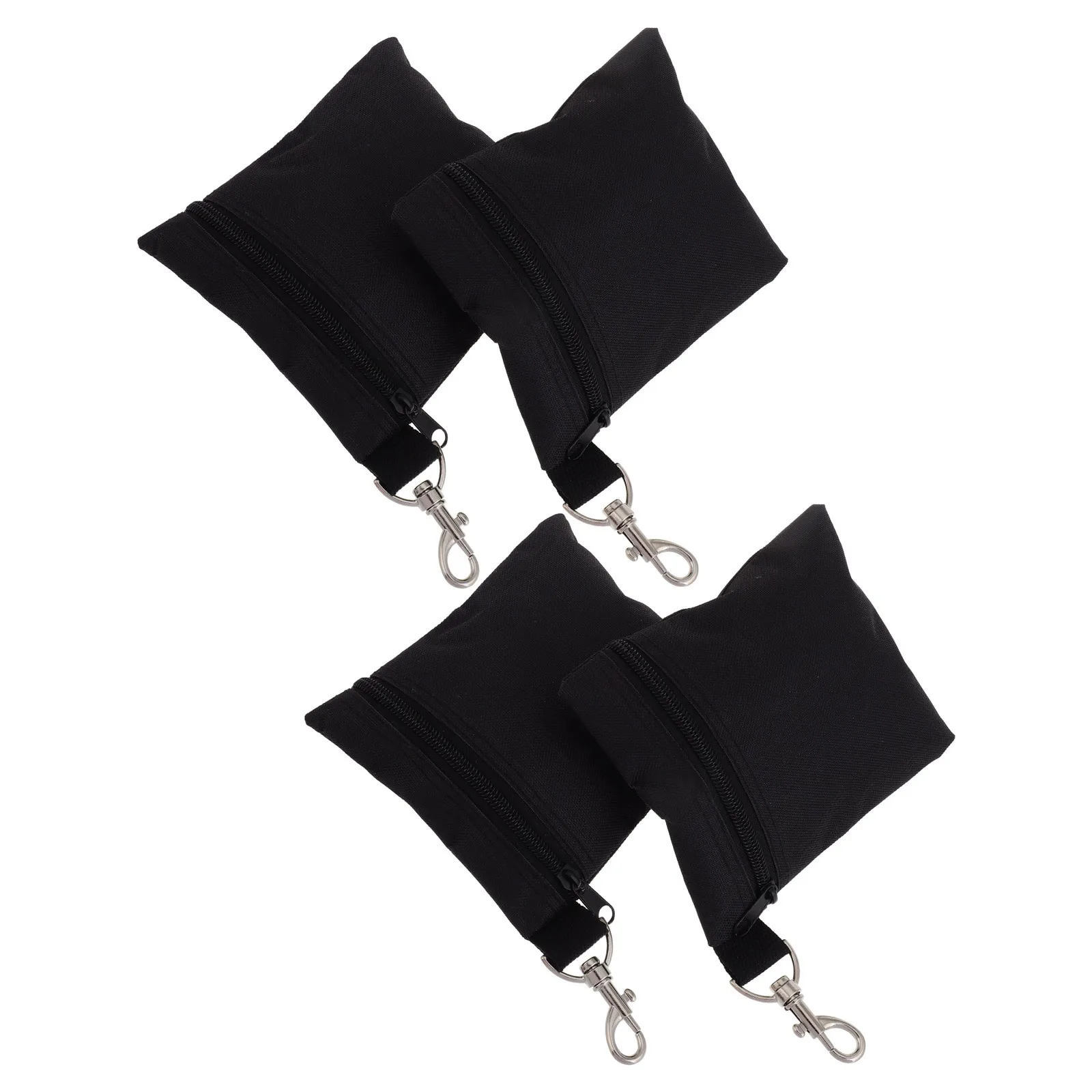 4Pcs Golf Ball Storage Pouch Waterproof Nylon Waist Pack for Tees Accessories Lightweight Portable Organizer for Men Women
