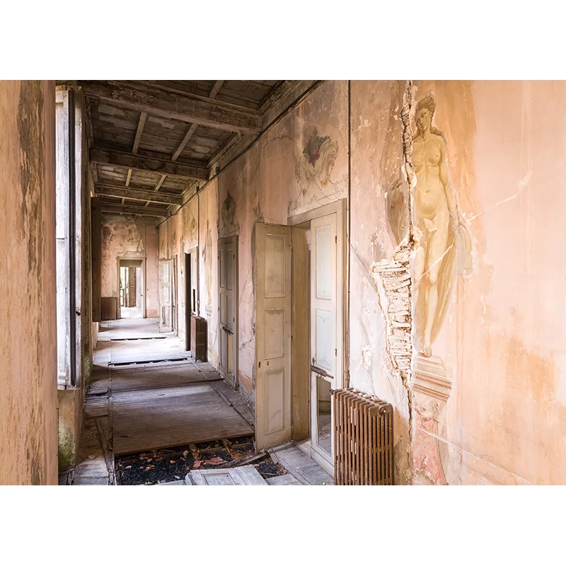 Nitree desierto vieja casa Retro bebé foto fondo Vintage fotografía telón de fondo sesión fotográfica estudio fotográfico 21604EHO-01