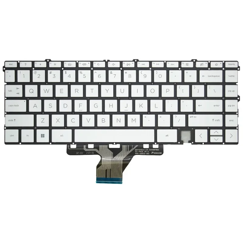 New Keyboard Backlight silver For ENVY X360 13-BA 13T-BA 13-BD 13-AY 13-ba0000 13-bd0000 13-ay0000 TPN-C147 TPN-C145 Accessories