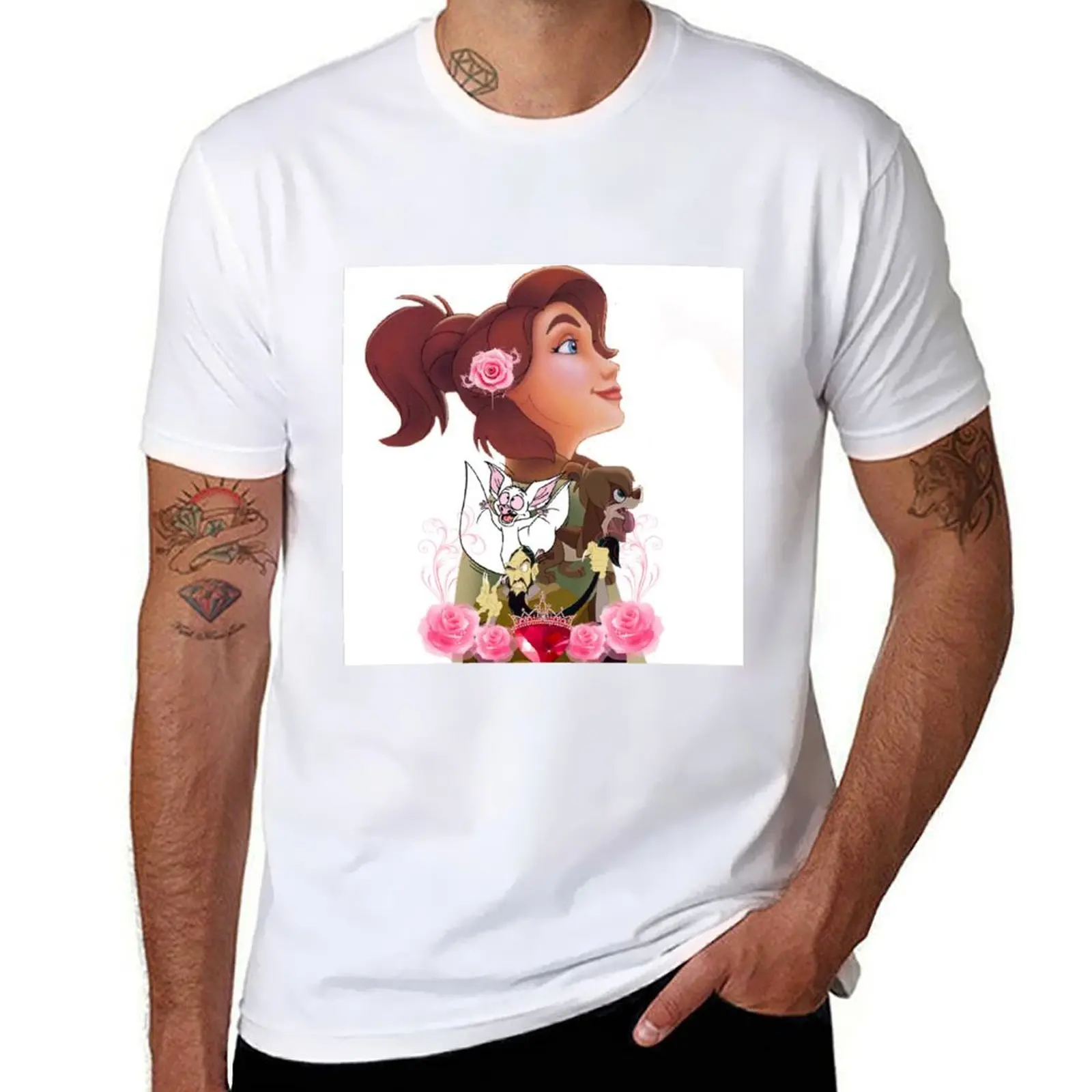 

T-Shirt t t shirts Anastasia man mens graphic shirt cotton 1997