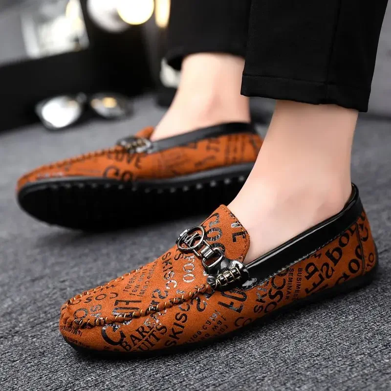 Loafers New In Male Casual Shoe Fashion 2024 Designer Luxury Sale Elegant Promotion Men\'s Leather Shoes Footwear Offer Summer Pu