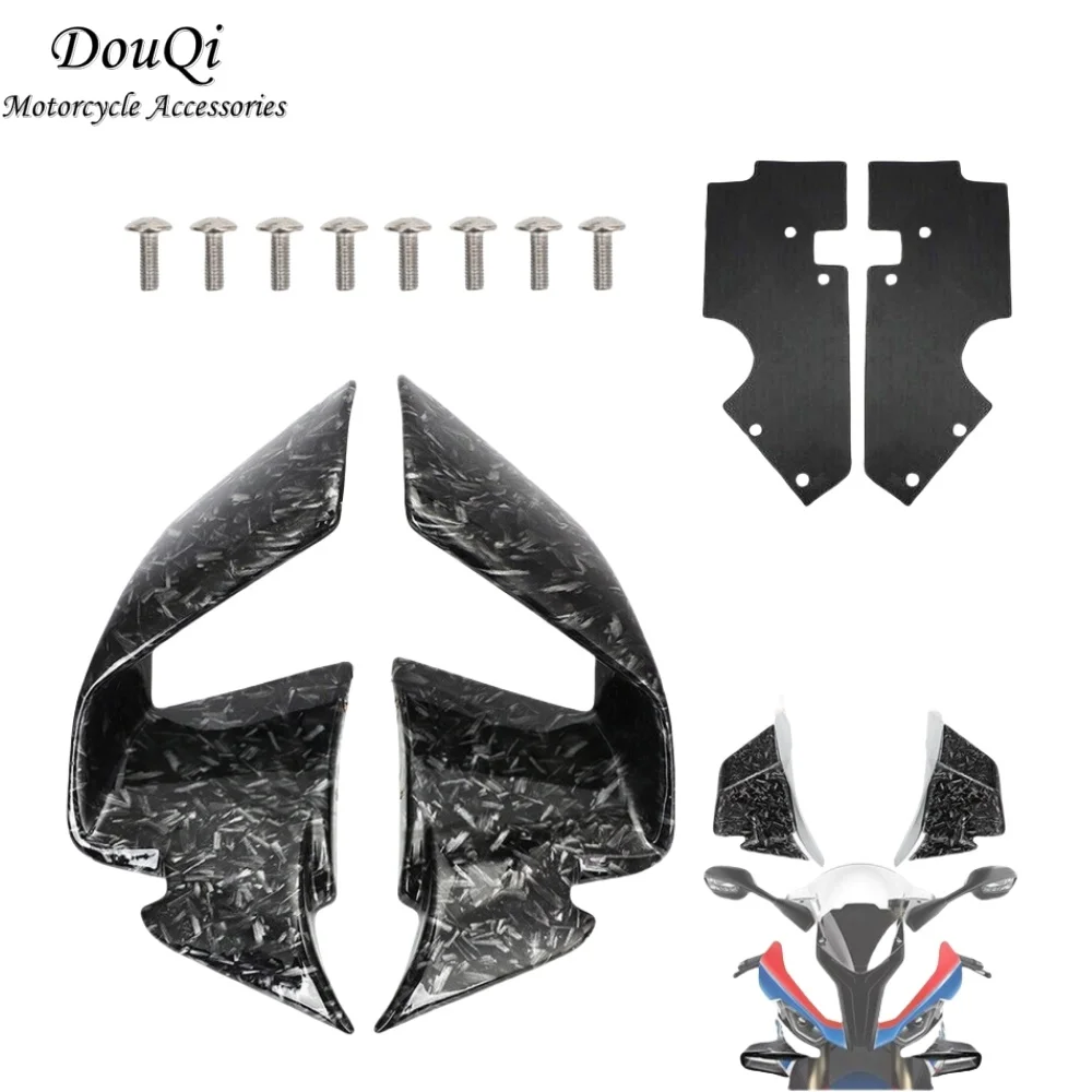 

Motorcycle Fairing Suitable For Bmw S1000rr M1000rr 2019-22 Front Spoiler Side Wing Guide Fixed Wing