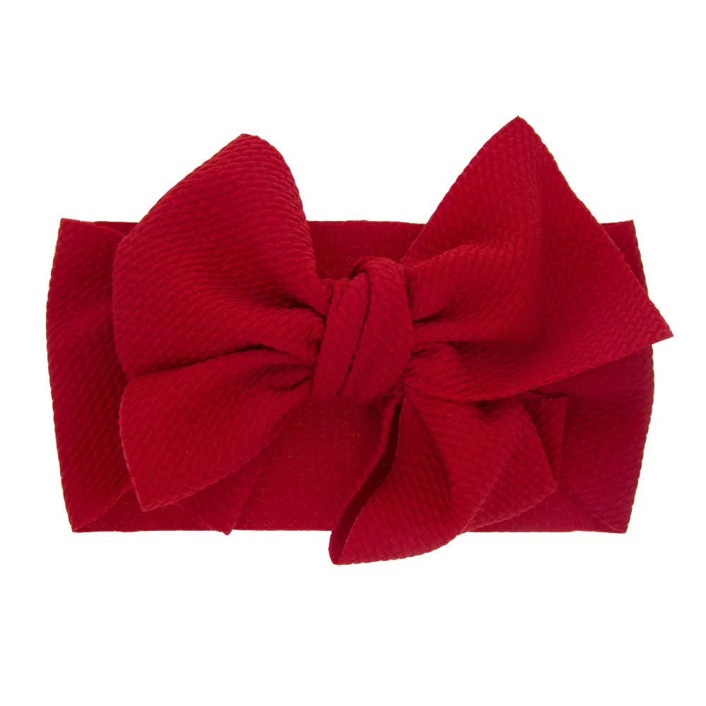 Handmade baby headwear girl headwear large bow baby boy headband headscarf