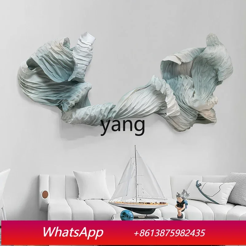 

Трендовая объемная абстрактная картина ручной работы из ткани для гостиной и офиса