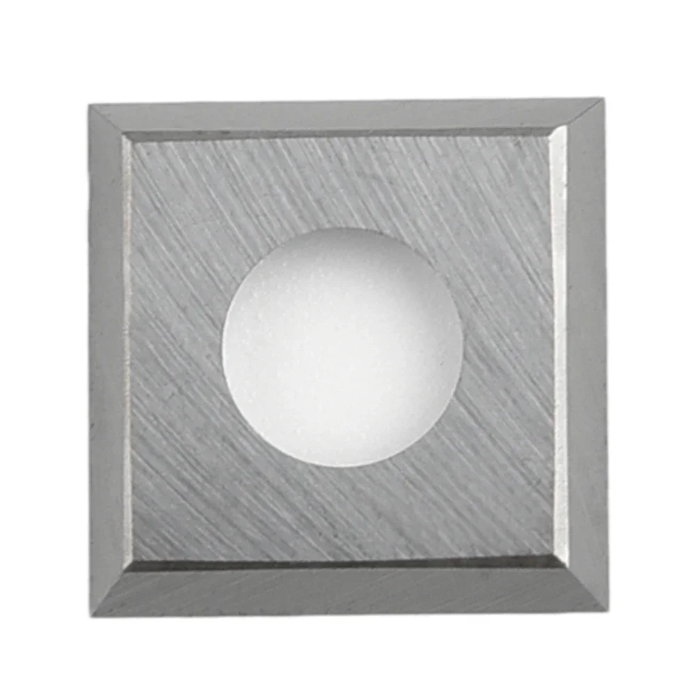 10 pezzi frese per inserti quadrati in metallo duro utensili per tornitura del legno 11x11x2.0mm R50 lame di fresatura di ricambio per utensile per tornitura del legno del tornio