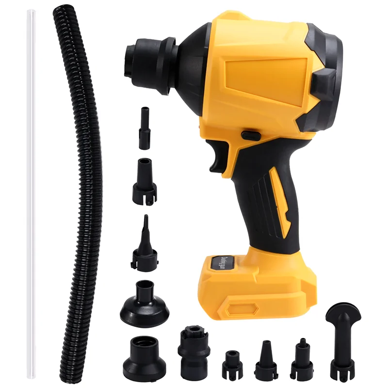 A26F-For 18 فولت 20 فولت بطارية متعددة الوظائف اللاسلكي منفضة الهواء مضخة هواء يده فرش مضخة هواء مضغوط منفاخ الهواء