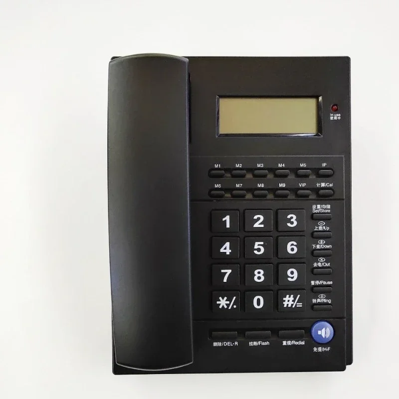 Hotel room landline, home office speed dial, business phone