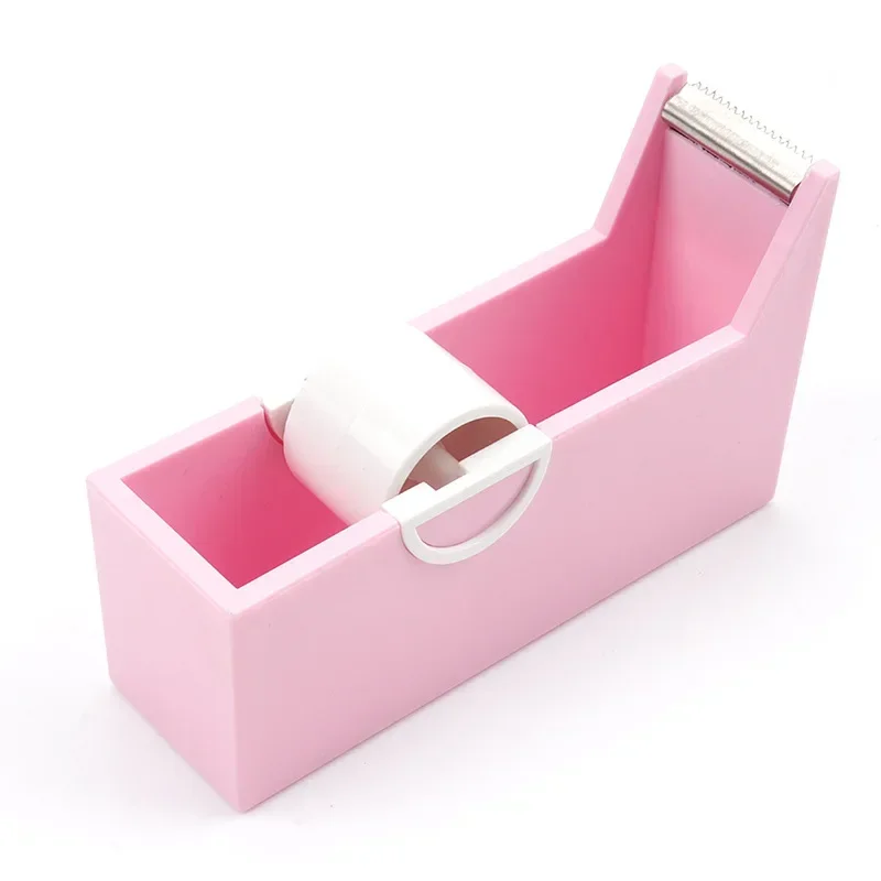 Plastic Adhesive Roller Tape Holder Eyelashes Extension Tape Dispenser Tape Cutter Manual DIY Packing Tools Sealing Machine