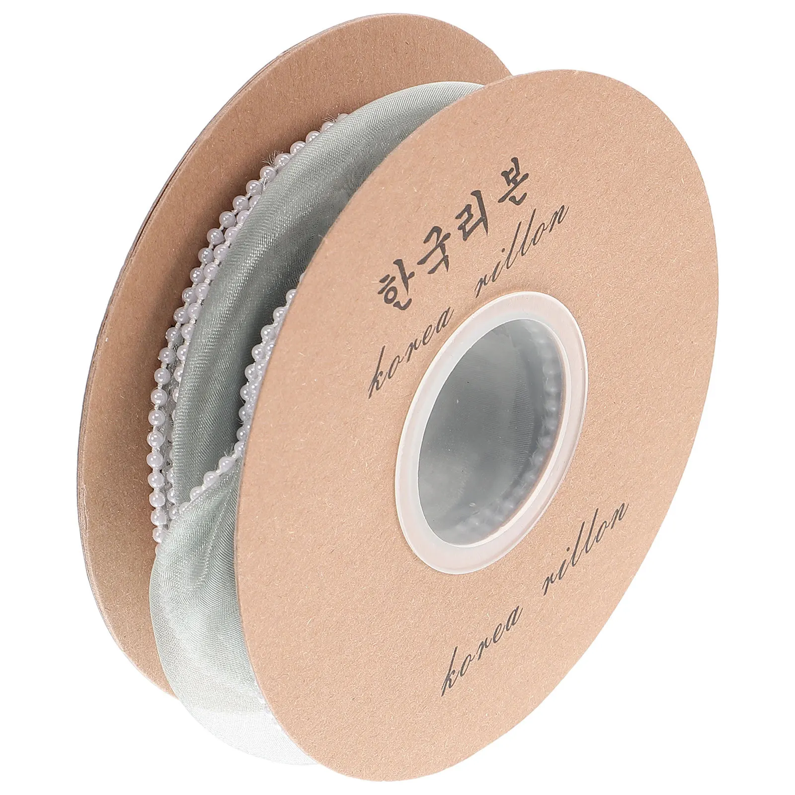 Wstążka ozdobna z kokardą motylkową, szerokość 5 jardów, do dekoracji ślubnych, wieńców, rękodzieła festiwalowego, uroczy dodatek do pakowania.