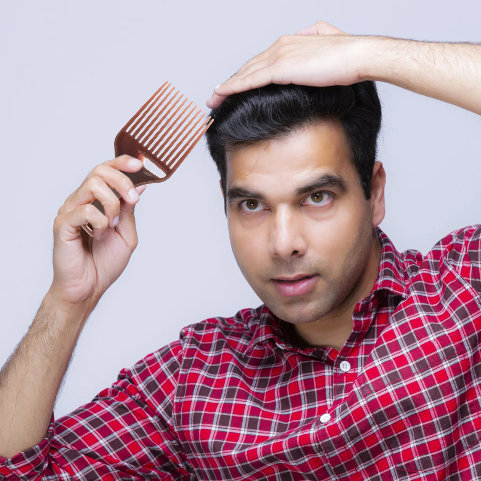 

3 шт., набор расчесок для стрижки с широкими зубьями, расческа для распутывания кожи головы, массажный инструмент для укладки волос, удобный для мужчин и женщин, салон