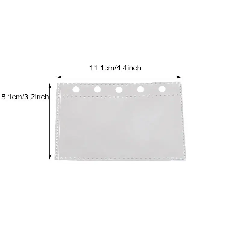 10Pcs Mini Loose Leaf Refill Pages for Binder