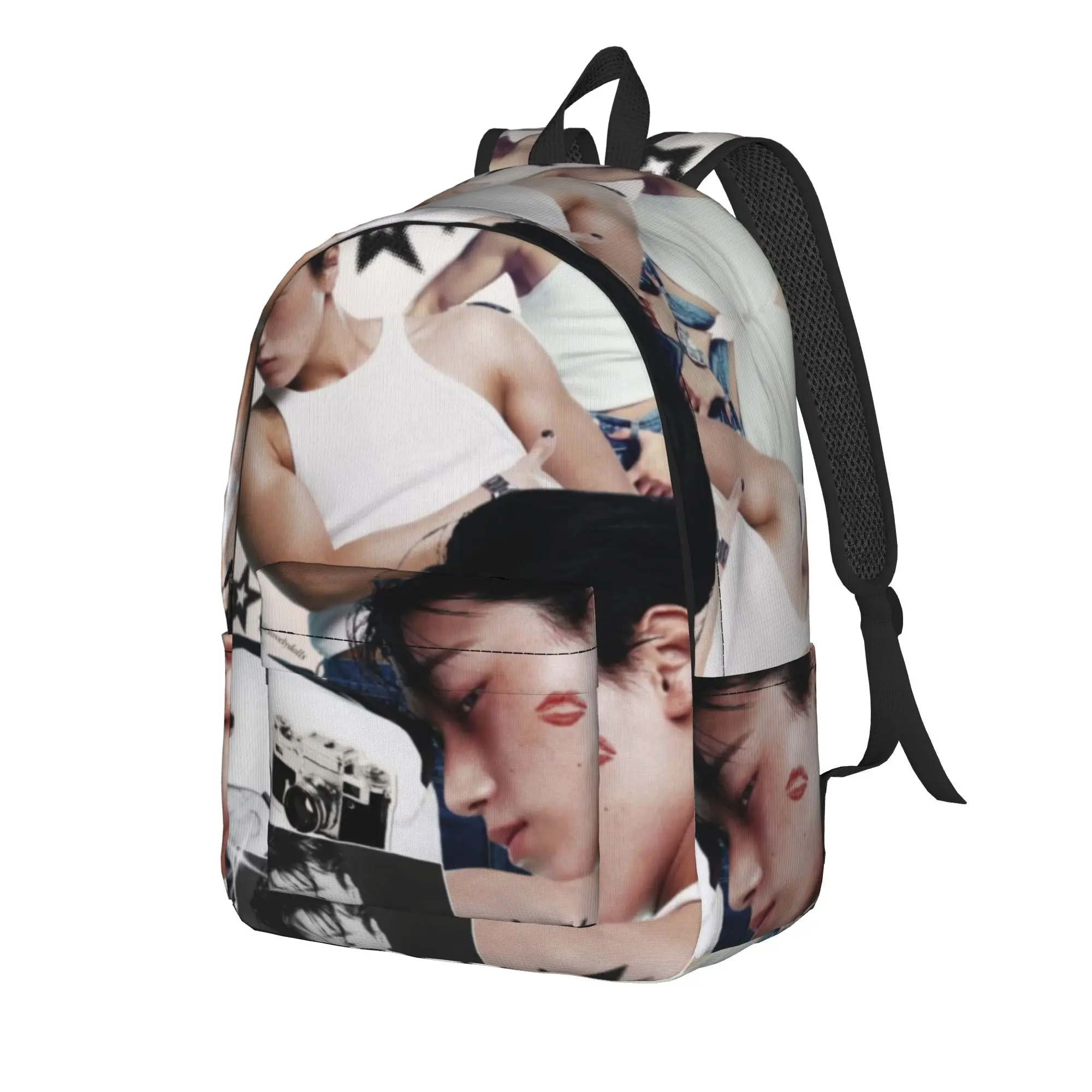 choi san bad ateezs Backpack for Men Women Cool Student Business Daypack  Laptop Computer Shoulder Bag Lightweight