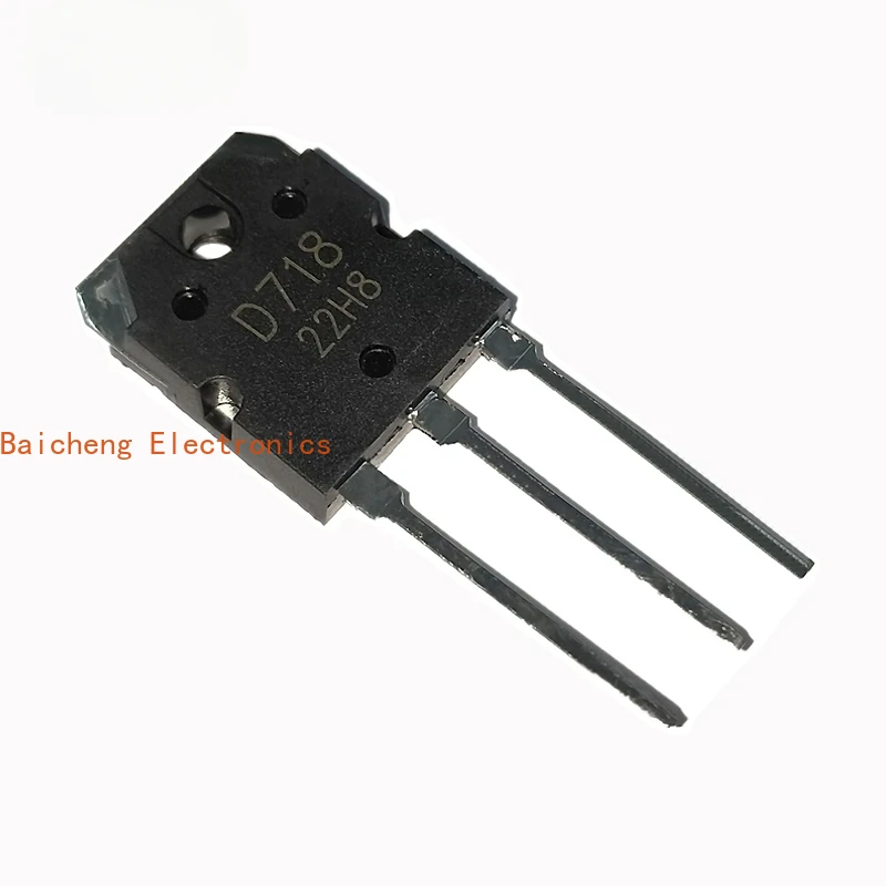 5 Buah 2SD718 2SB688 TO-3P D718 B688 Transistor Penguat Audio