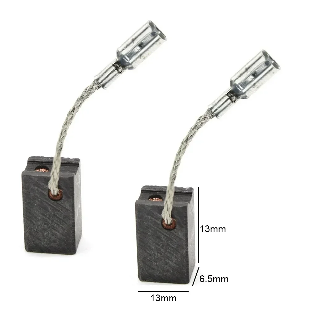 2pcs Carbon Brushes For Bosch 6.5x8x13mm GWS 7-100/GWS 7-115 E/GWS 7-125 Angle Grinder Graphite Brush Replacement