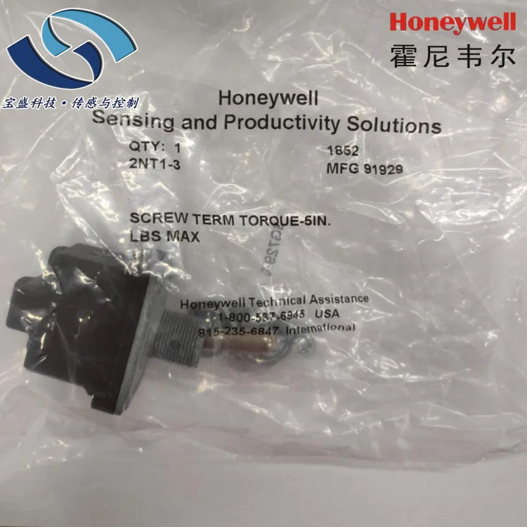 

2025 2NT1-3 HONEYWELL Button Switch, Toggle Switch 6 Feet Double Knife Double Throw 15A125V