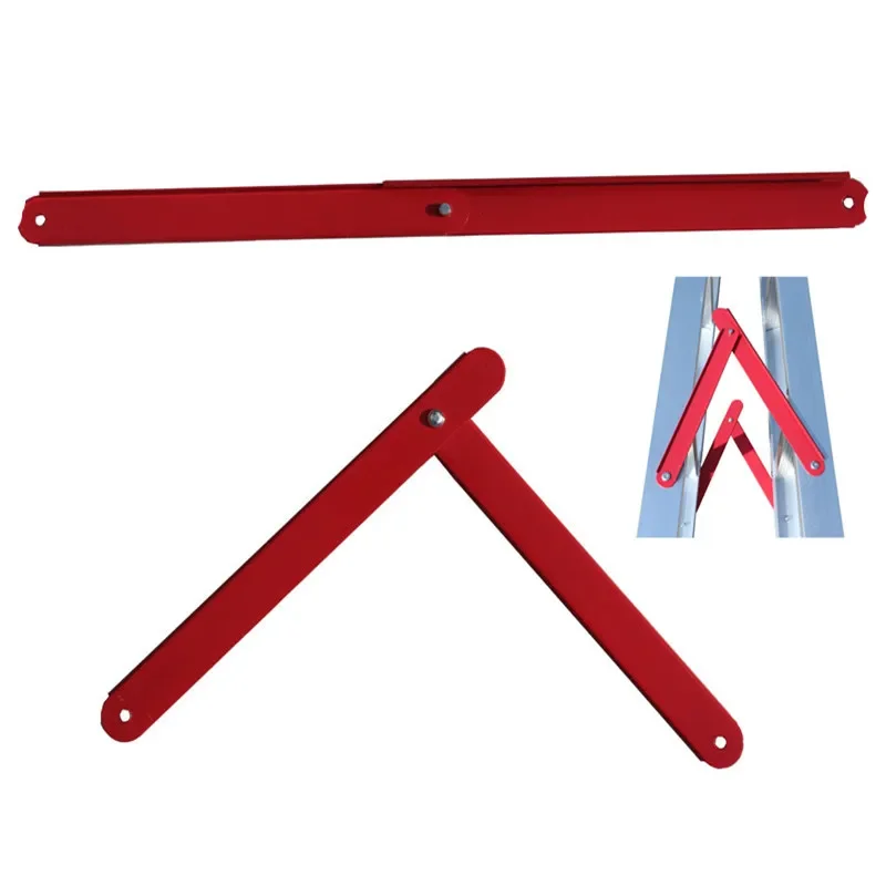 2pc Aluminum Ladder Accessories Folding step ladder Reinforced Tie rod metal Fixed support hinge A-type Ladder locator Connector