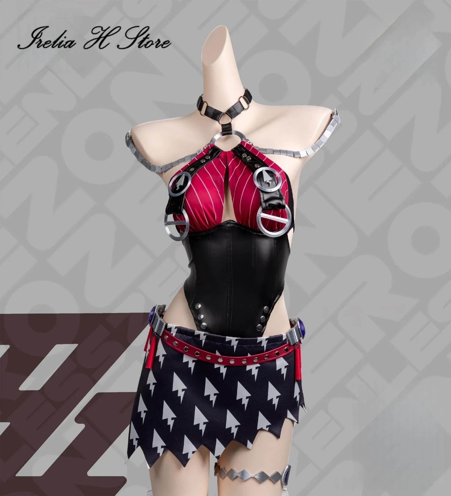 

Irelia H Zenless Zone Zero Jane Doe Cosplay Costume Game Jane Doe Sexy Jumpsuit Halloween Costumes Women